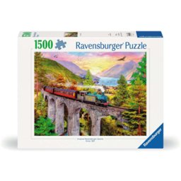 Trein in de Herfst Puzzel (1500 stukjes)