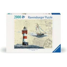 Romantische Vuurtoren Puzzel (2000 stukjes)