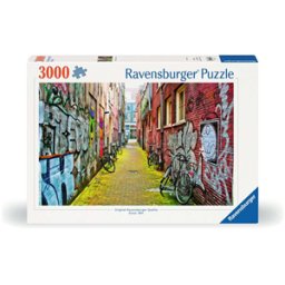 Street in Amsterdam Puzzel (3000 stukjes)
