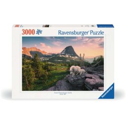 Alpine Geit met Jong Puzzel (3000 stukjes)