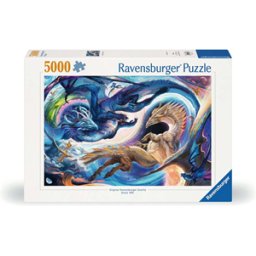Groot vliegerfestival bij Dag en Nacht Puzzel (5000 stukjes)