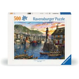 Ochtend bij de Haven Puzzel (500 stukjes)