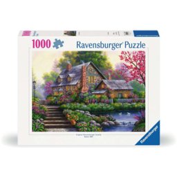 Romantische cottage Puzzel (1000 stukjes)