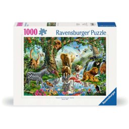 Avonturen in de Jungle Puzzel (1000 stukjes)
