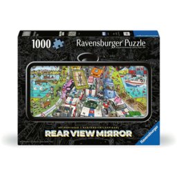 Politie Achtervolging Puzzel (Rearview Mirror) (1000 stukjes)