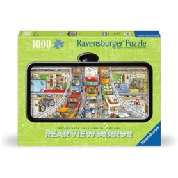 Verkeerschaos Puzzel (Rearview Mirror) (1000 stukjes)