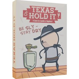 Texas Hold It Card Game - Wild West Bathroom Card Game
