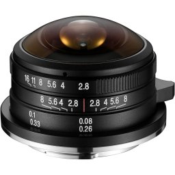 Laowa 4mm f/2.8 Circular Fisheye Canon EOS-M