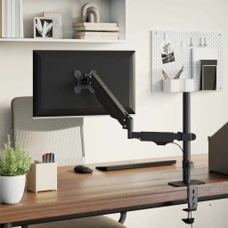 vidaXL Monitor-armbeugel 27 inch scherm gasveer 10 kg