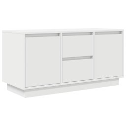 vidaXL Tv-meubel met LED-verlichting 100x41x50 cm wit