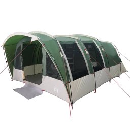 vidaXL Tunneltent 8-persoons waterdicht groen