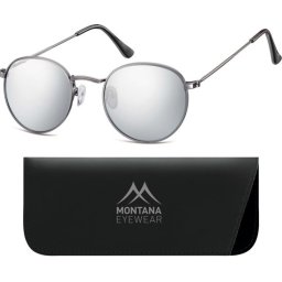 Montana - MS92 - Zonnebril - Rond - Gunmetal - Lensbreedte 49mm