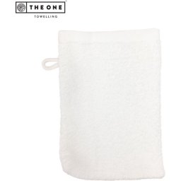 The One Towelling Washand - 16 x 21 cm - Washandje - 100% Katoen - Wit