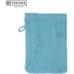 The One Towelling Washand - 16 x 21 cm - Washandje - 100% Katoen - Petrol
