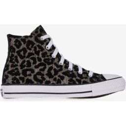 Schoenen Converse Chuck Taylor All Star Hi Leopard Zwart/wit Dames 37