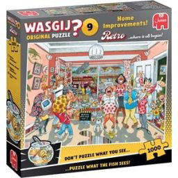 Wasgij Retro Original 9 - Klein Verbouwinkje! (1000 stukjes)