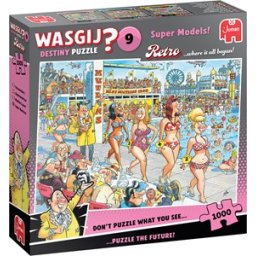 Wasgij Retro Destiny 9 - Topmodellen! (1000 stukjes)
