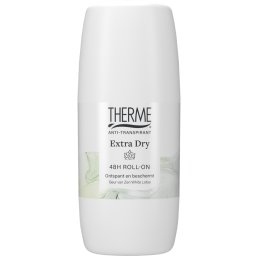 Therme Anti-Transpirant Extra Dry Zen White Lotus Roll-On Deoroller