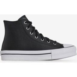 Schoenen Converse Chuck Taylor All Star Eva Lift Hi Leathe Noir/blanc Dames 38