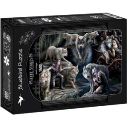 Anne Stokes - Wolf Collage Puzzel (1500 stukjes)
