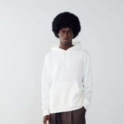 Nike Hoodie Club Small Logo Ecru Heren xl