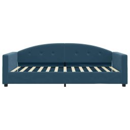 vidaXL Slaapbank 100x200 cm fluweel blauw