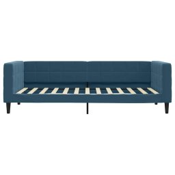 vidaXL Slaapbank 100x200 cm fluweel blauw
