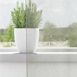 vidaXL Gordijnen voile met doorvoertules 2 st 140x140 cm lichtgrijs