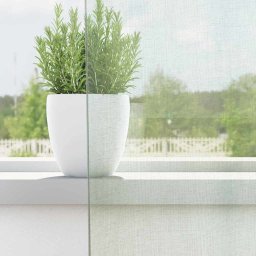 vidaXL Gordijnen voile met lussen 2 st 140x260 cm lichtgrijs