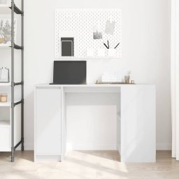vidaXL Bureau 120x42x76 cm spaanplaat wit