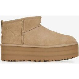 Schoenen Ugg Classic Ultra Mini Platform Beige Dames 38