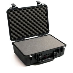 Peli™ (Protector) Case 1500 Black 42,5x28,4x15,5cm (plukschuim interieur)