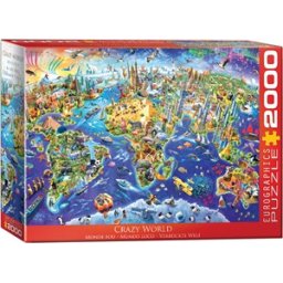 Crazy World Puzzel (2000 stukjes)