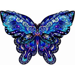 Logica Giochi Mandala Houten Legpuzzel Vlinder