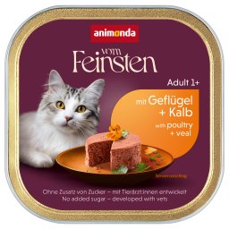 Megapack animonda vom Feinsten Adult 32 x 100 g - Gevogelte & kalfsvlees