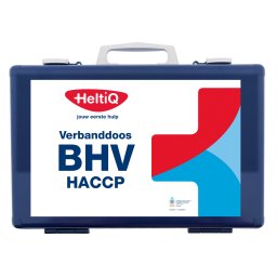 HeltiQ Verbanddoos Modulair BHV HACCP Blauw