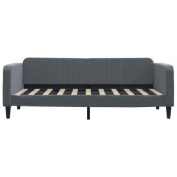 vidaXL Slaapbank 90x190 cm fluweel donkergrijs