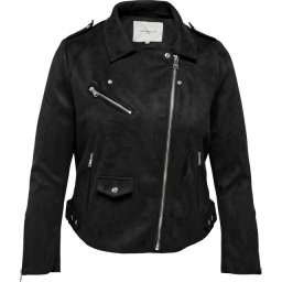 ONLY - Maat 42- CARMAKOMA CARSHERRY BONDED BIKER OTW Dames