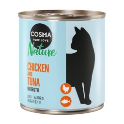 6x280g Nature Kipfilet & Tonijn Cosma Kattenvoer