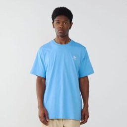 ADIDAS ORIGINALS adidas Tee Shirt Essential Trefoil Blauw/wit Heren s