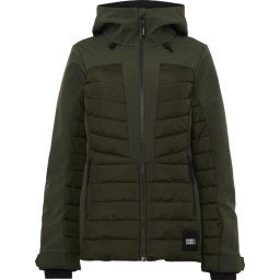 O'Neill Baffle Igneous Jacket Dames Ski jas - Maat XS - Forest Night