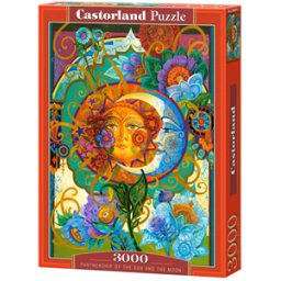 Partnerschap van zon en maan Puzzel (3000 stukjes)