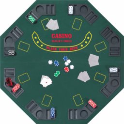 Poker Opzettafel (125x125 cm)