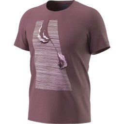 DYNAFIT X Simon Charrière Tee Man dark rose - T-shirt XL