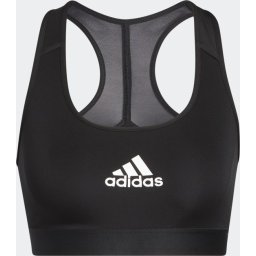adidas Maat M Performance Powerreact Training Medium-Support Beha - Dames - Zwart- M A-C