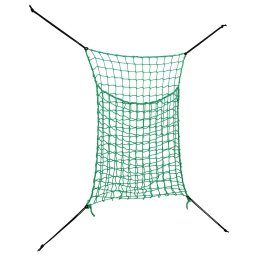 vidaXL Hooinetten rechthoekig 2 stuks 0,9x1 m PP