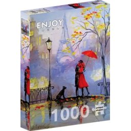 Rainy Day in Paris Puzzel (1000 stukjes)