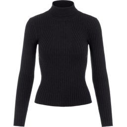 PIECES - Maat M - PCCRISTA LS ROLL NECK KNIT BC Dames Coltrui