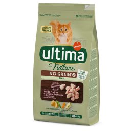 Ultima Cat Nature Graanvrij Adult Kalkoen - Voordeelpakket: 2 x 1,1 kg