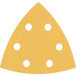 Bosch Delta schuurpapier 93mm 120 Grit (5 Stuks)
